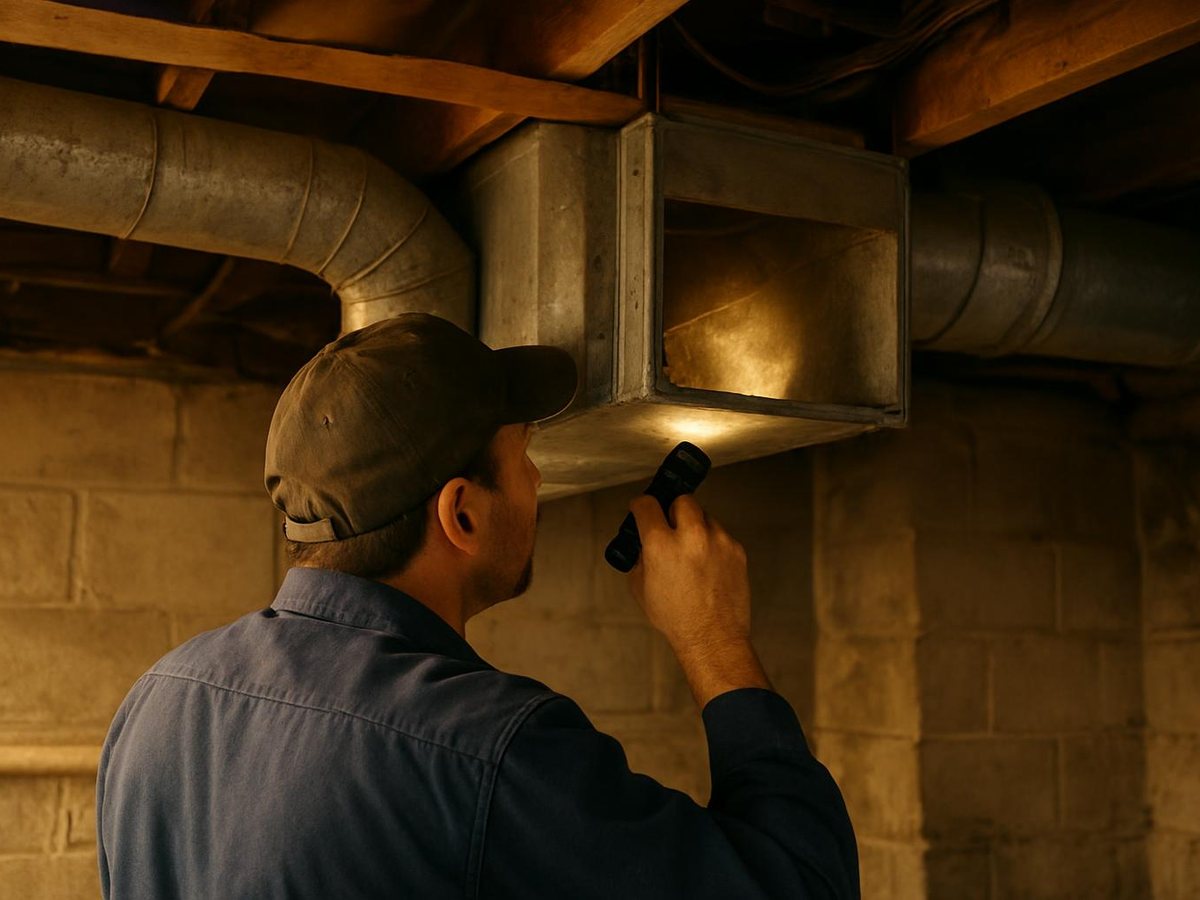 Bright Cliffs Air Duct Services work in Houston